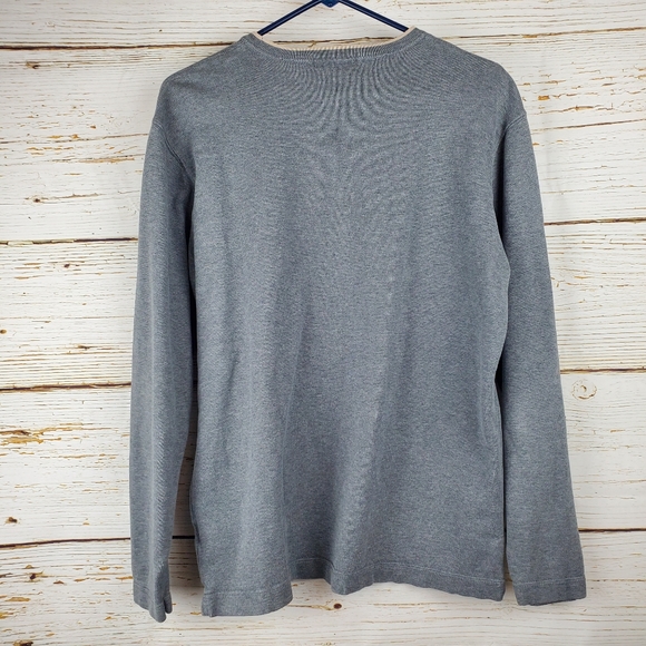 Eddie Bauer Grey Knit Shirt - Picture 4 of 4